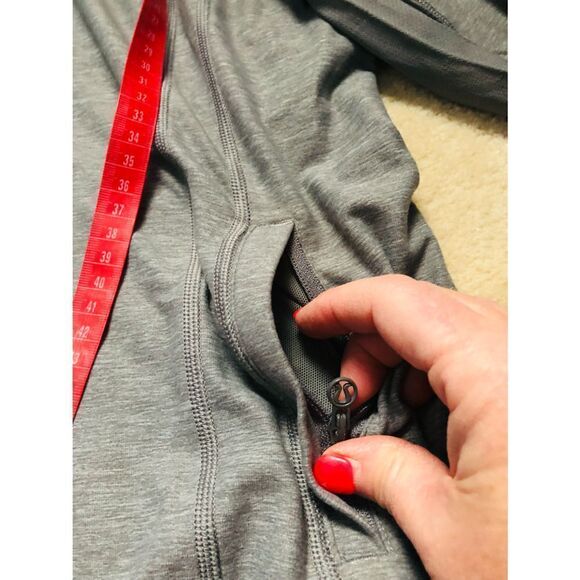 Lululemon Stride Hoodie Grey 8 - Picture 7 of 16